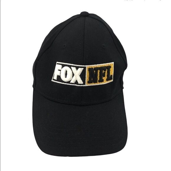 Otto Flex FOX NFL Flex Fit Black Baseball Hat - Picture 1 of 11